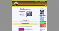 Desktop Screenshot of mrschang.com