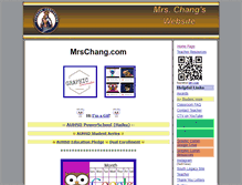 Tablet Screenshot of mrschang.com